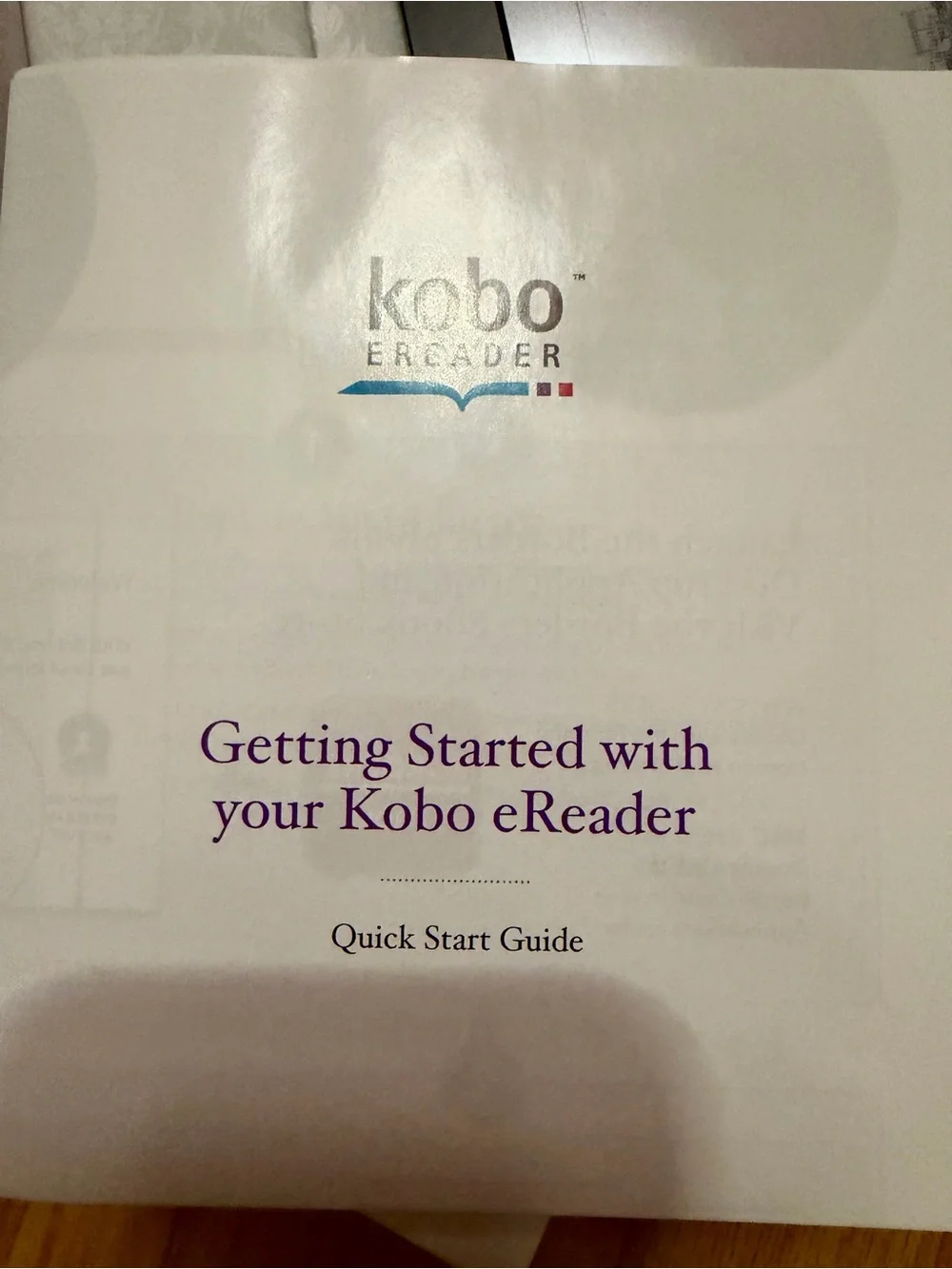 Kobo WiFi N289 eReader with Original Box